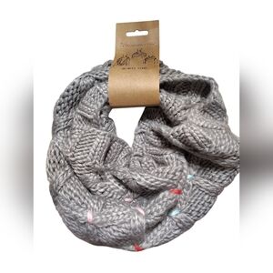 Amanda Blu Multi-colored Criss-Cross Cable Cowl